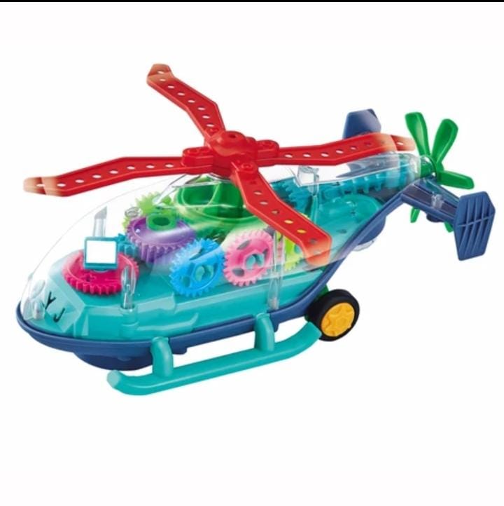 Helicóptero proyector